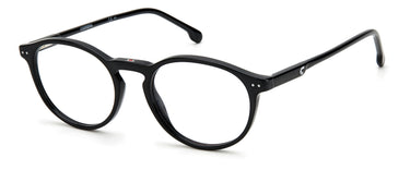 Youth Unisex Carrera Eyeglasses: Carrera 2026T - Black SpecSMART Eye Clinic (Diagonal View)